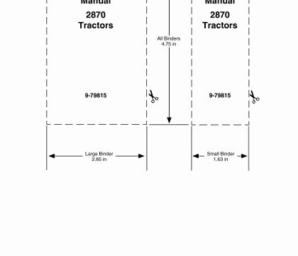 Case 2870 Tractor Service Repair Manual