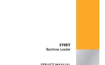 CASE 570ST Backhoe Loader Service Repair Manual