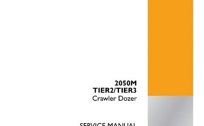 CASE 2050M Tier 2 Tier 3 Crawler Dozer Service Manual