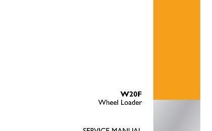 Case W20F Wheel Loader Service Repair Manual