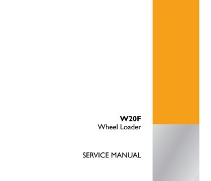 Case W20F Wheel Loader Service Repair Manual