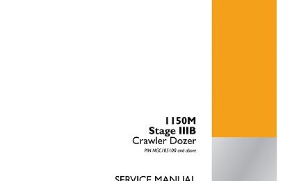 Case 1150M Stage IIIB Crawler Dozer Service Manual