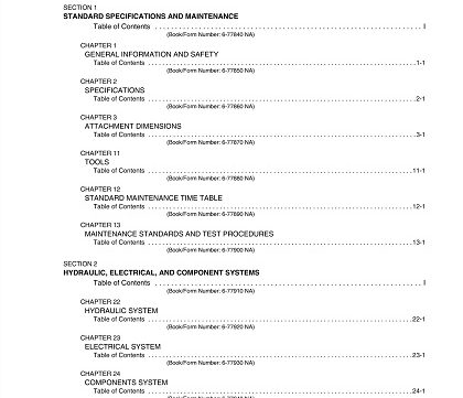 Case CX27B Excavator Service Manual