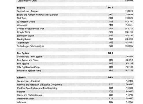 Case L Series (580L, 580 Super L, 590 Super L) Loader Backhoe Family Service Manual